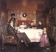 William Orpen A Bloomsbury Family oil painting picture wholesale
